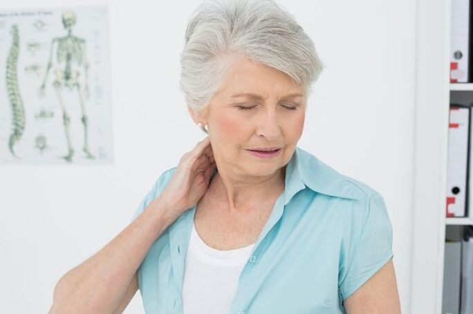 Цервикална остеохондроза при възрастни жени